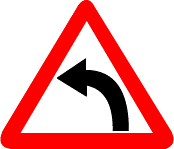 Left hand curve